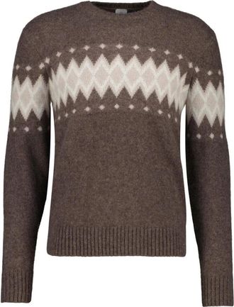 Eleventy Cashmere Sweater - Heren - Cashmere truien - Veelkleurig - 2XL - Kasjmier - Truien & Vesten