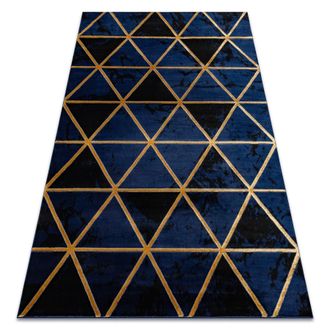 RugsX RugsX Emerald Rug in Blue | Size: 140 cm x 190 cm