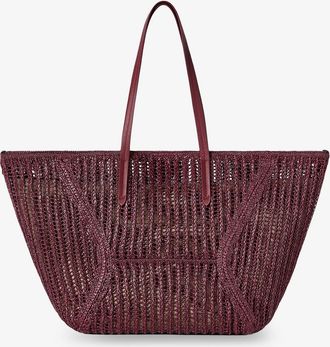 Brunello Cucinelli Borsa a spalla BC Duo in rafia - BRUNELLO CUCINELLI - gender_Woman