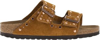 Birkenstock Arizona platte sandaal met studs