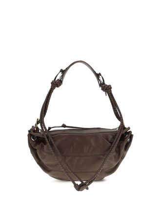 Isabel Marant Womens Shoulder Bag Maia Chocolate Lambskin