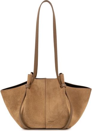 Yuzefi Mochi Suede Tote - Dames - Shoppers - Bruin - ONE Size - Su&egrave;de - Tassen