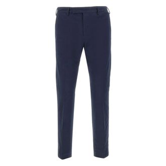 Pantaloni Torino Slim-fit Trousers, male, Blue, Size: 2XL Blue Trousers for Men