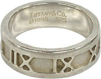 Tiffany & Co. Silver Silver 925 Band Ring (Pre-Owned)