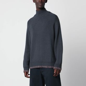 Ymc You Must Create Maglione grigio in lana