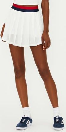 Beach Riot Irina High Waist Skort in Cherry Indigo White at Nordstrom Rack, Size X-Large