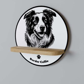 OEM Border Collie Estante Redondo