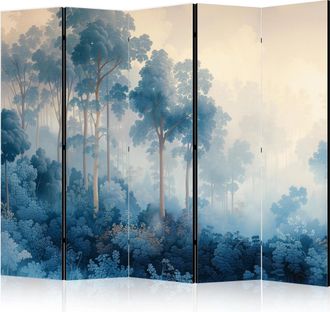 Artgeist Biombo Decorativo Artgeist Bosque Encantado Azul 225 X 172 Cm