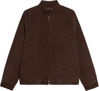 Fortela Carol Cotton Corduroy Zip-Up Jacket in Brown at Nordstrom, Size 50 Eu