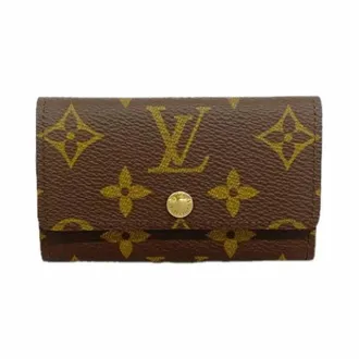 Louis Vuitton Pre-owned Accessories, unisex, Brown, Size: ONE SIZE Pre-owned Canvas Key Holder