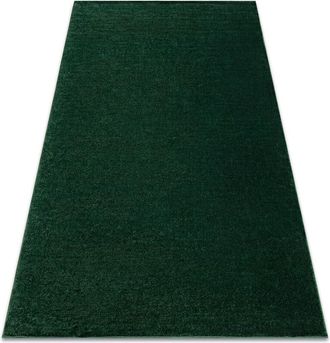RugsX Alfombra Softy Llanura Color S&oacute;lido Forest Verde Green 160x220 Cm