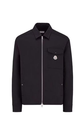 Moncler COTTON POCKET OVERSHIRT Size: XXL, colour: BLACK