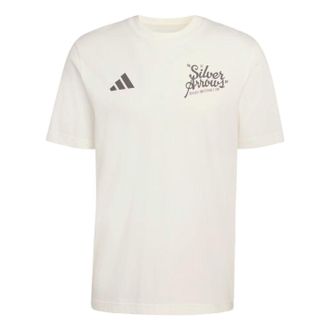 adidas Mercedes-AMG F1 Team Silver Arrows T-Shirt 02 Off White Granite KE8288
