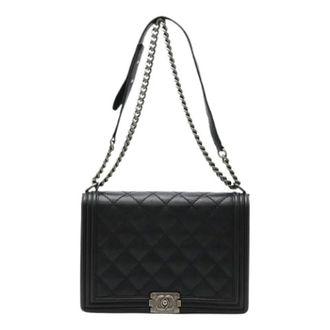 Chanel Pre-owned Shoulder Bag - Dames - Pre-owned - Zwart - Maat: ONE Size Leer