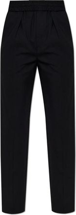 Isabel Marant Loretta Broek - Dames - Slim Fit Broeken - Zwart - XS - Wol - Broeken