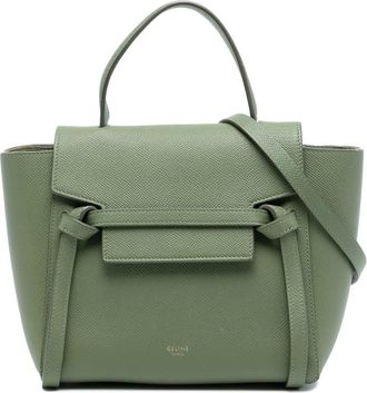 Celine Pre-owned Celine Nano Grained Calfskin Belt Bag Ladies PMD8KVPQBYN79IJK