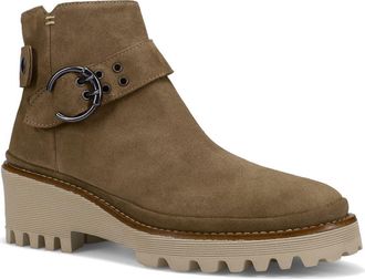 Ron White Elodie Buckle Lugged Sole Bootie in Mink at Nordstrom Rack, Size 5.5-6Us / 36Eu