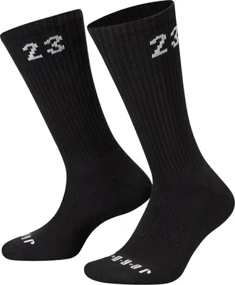 Nike Jordan Air Jordan Essentials Crew Socks Black DA5718-010