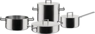 Alessi Alessi, Home, Dames, Grijs, ONE Size, Convivio Bestekset, 7 Stuks
