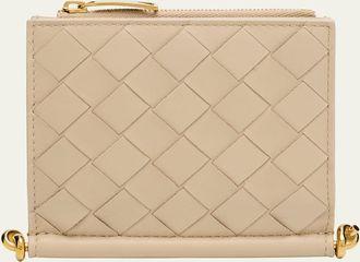 Bottega Veneta Solstice Bifold Leather Wallet