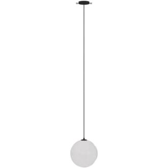 Maytoni Maytoni Luna Lámpara de techo colgante empotrada de 20 cm, globo, blanco y negro, 4000 K, 350 lm
