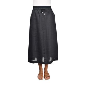 Gran Sasso Midi Skirts, female, Blue, Size: S A-line Midi Skirt