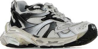 Balenciaga Mens Runner Sneaker White Polyurethane Polyester