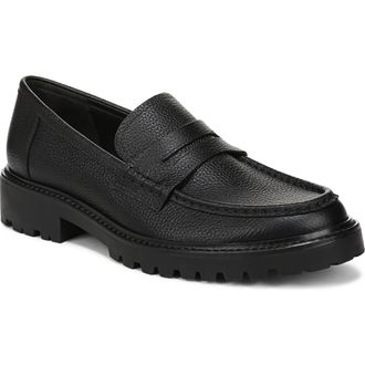 Vince Delmore Penny Loafer in Black at Nordstrom Rack, Size 10.5
