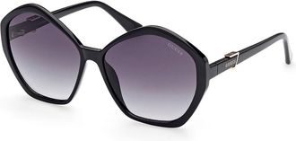 Guess GU7813 01B Womens Sunglasses Black Size 58