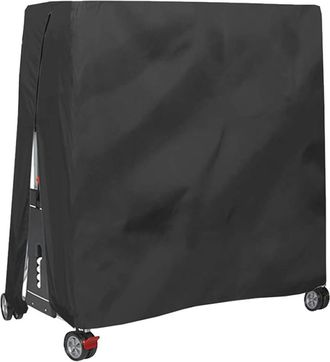 No Brand Funda Impermeable Negra Para Mesa De Ping-pong Oxford 210d (165x70x185cm), Resistente Al Viento Y Al Polvo, Para Exteriores
