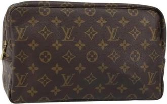 Louis Vuitton Pre-owned Clutches, female, Brown, Size: ONE SIZE Pre-owned Vintage Canvas Clutch