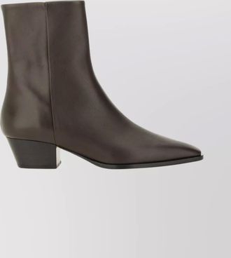 Aeyde stylish ankle boots block heel