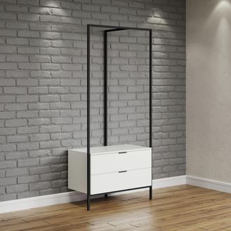 Inosign Garderobenschrank »Innsbruck« 1 Stk. tlg. Garderobe mit Kleiderstange & 2 Schubladen - (B/T/H) 85/47/190 cm