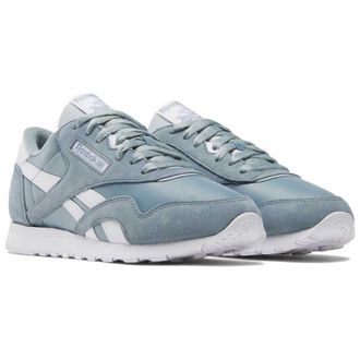 Reebok Classic Nylon Soft Slate/Soft Slate/White Female Running Shoes