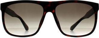 Guess GF5072 52P donker havana bruin gradiënt zonnebril