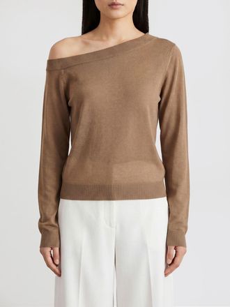 Federica Tosi Top monospalla in misto lana con scollatura asimmetrica