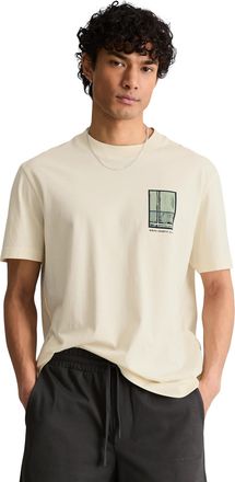 Marc O'Polo Denim T-Shirt MARC OPOLO DENIM, Herren, Gr. XXL, wei&szlig; blush, Jersey, Obermaterial: 100% Baumwolle, relaxed fit normal, Rundhals, Shirts T-Shirt, relaxed fit