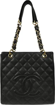 Chanel Borsa tote Chain Shopping 2003 - Nero