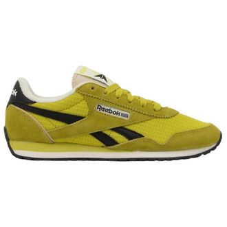 Reebok Womens Classic AZ Sneaker, Twisted Chartreuse/Chalk/Washed Black, 6 UK