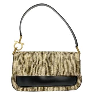 Ferragamo Pre-owned Shoulder Bags, female, Multicolor, Size: ONE SIZE Pre-owned Leather Shoulder Bag