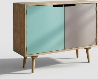 Milani Home Aparador Moderno De Madera De 2 Puertas Niagara