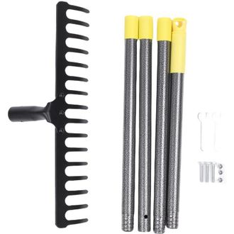 OEM Rastrillo De Mango Largo Con Dientes Curvos Para Jardiner&iacute;a Y Cultivo De Hortalizas - Multifuncional -crezuo