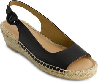 Bernardo Melila Leather Espadrille