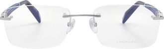 Chopard Demo Rectangular Mens Eyeglasses VCHF58 0E70 56