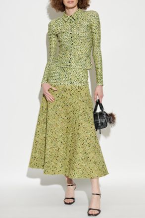 Diesel Skirt O-GRACE-MIX, Womens, Green