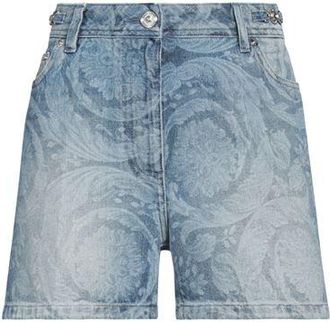 Versace BOTTOMWEAR - Denim shorts on YOOX.COM