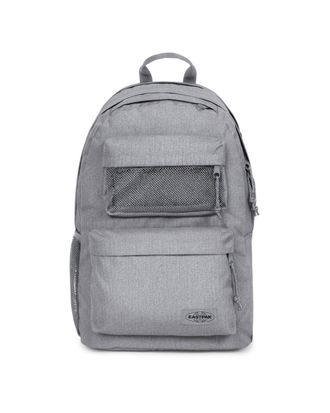 Eastpak Freizeitrucksack EASTPAK DBL OFFICE, Damen, grau (sunday grau), Polyester, Basic, Rucks&auml;cke Freizeitrucksack, Backback Freizeitrucksack Laptoprucksack
