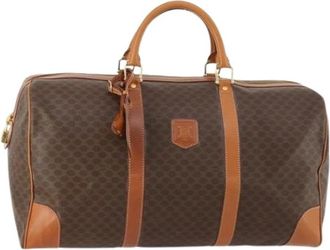 Celine Pre-owned Vintage Boston Bag - Dames - Vintage Weekendtas - Bruin - ONE Size - Leer - Vintage