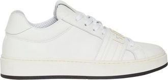 GCDS Sneakers Band Logo - Dames - Sneakers - Wit - 35 EU - Katoen - Schoenen