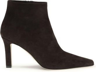 The Row Brown Suede Ankle Boots